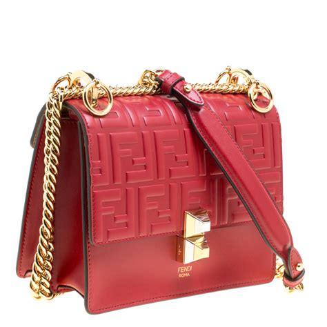 fendi bags review|Fendi embossed leather shoulder bag.